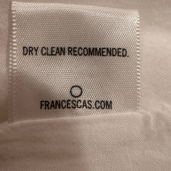 Miami White Dress with Embroidered Design-Size Large Summer Romantic Floral - Picture 9 of 9